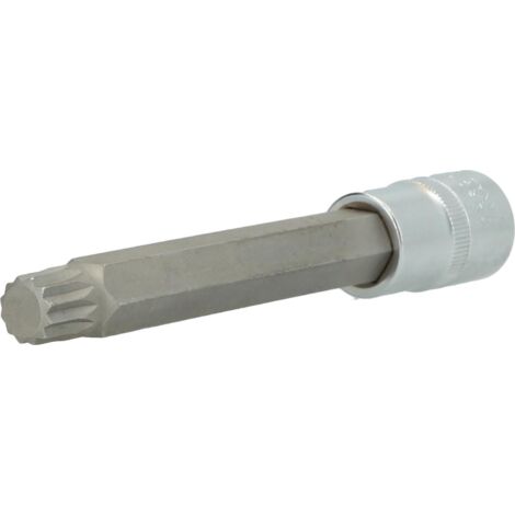 Bussola a inserto millerighe 1/2&apos&apos, lunga 140 mm, M14