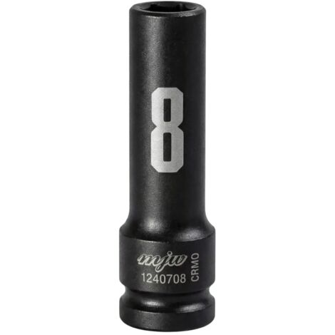 Bussola ad impatto 1/2" 6 punte lunga 8 mm