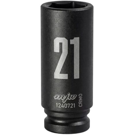 Bussola ad impatto 1/2" esagonale lunga 21 mm