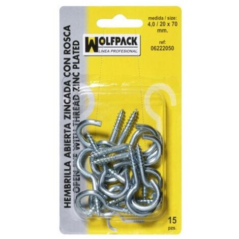 Bussola aperta 2,4/16x30 mm. (50 pezzi)