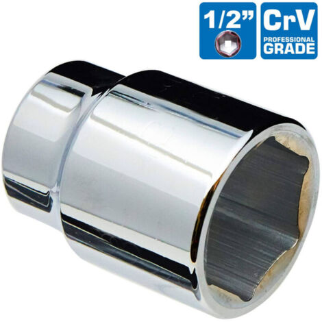 Bussola Boccola Esagonale Chiave Chiave In Cromo Vanadio 8 Mm Attacco 1/2"
