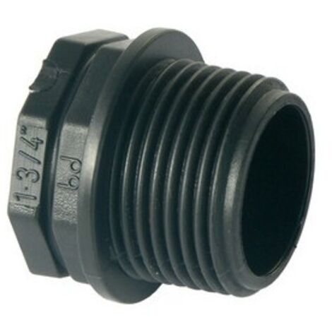 BUSSOLA DI RIDUZIONE IN PP NERO 2"x1"1/4