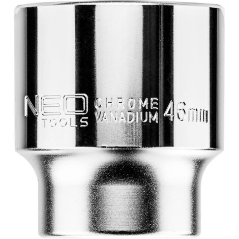 Bussola dodecagonale NEO 3/4", 46 mm - acciaio al cromo vanadio, DIN 3124