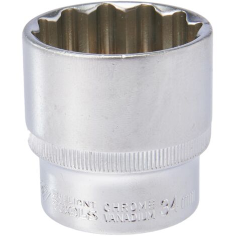Bussola esagonale 1/2", 34 mm