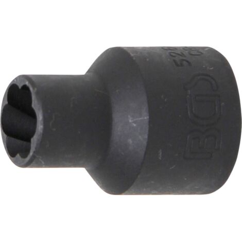 Bussola esagonale / cacciavite con profilo elicoidale  12,5 mm (1/2")  10 mm