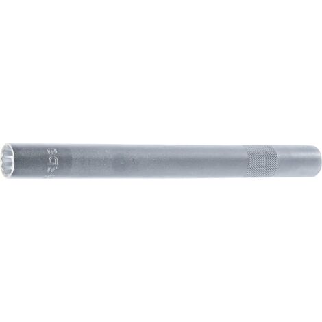 Bussola per candele, poligonale, extra lungo  10 mm (3/8")  18 mm