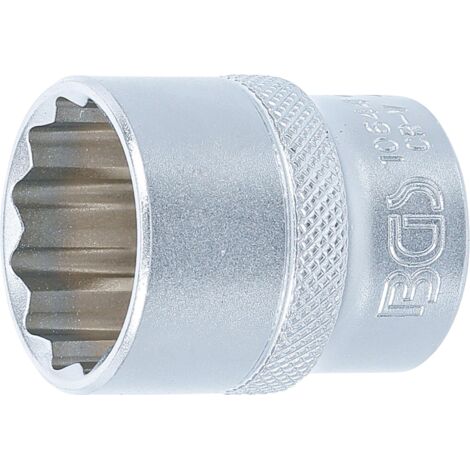 Bussola poligonale  12,5 mm (1/2")  24 mm