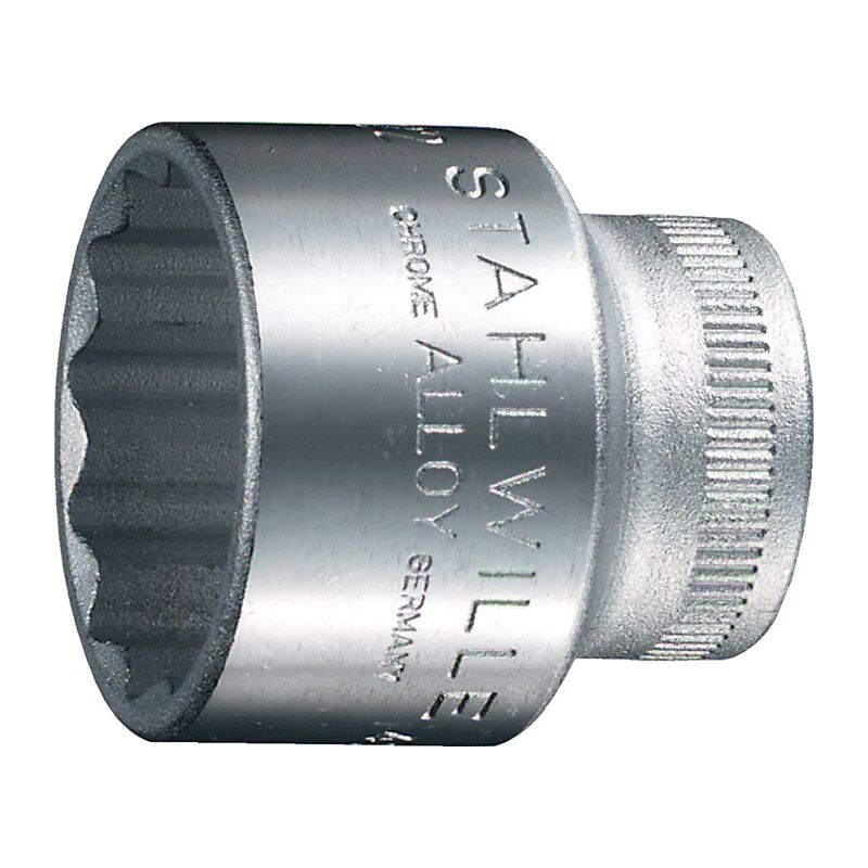 Image of Presa inserto 45 3/8 pollici 12-Kant sw 24mm L.35mm Stahlwill 02010024 - Stahlwille