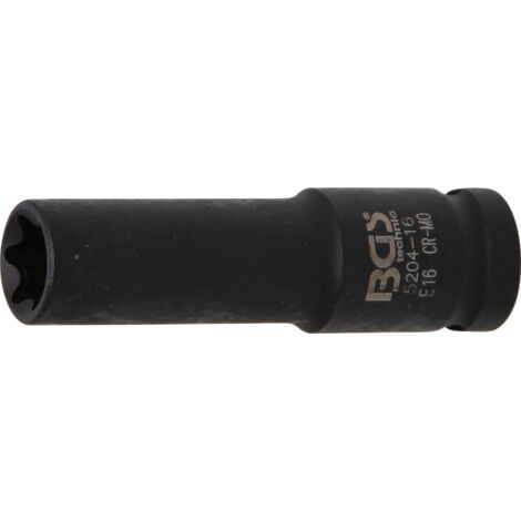 Bussola profilo E, profonda  12,5 mm (1/2")  E16