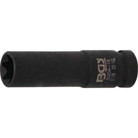 Bussola profilo E, profonda 12,5 mm (1/2") E18