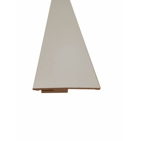BUSSOLA SINGOLA MDF H 2150X8/10 SP 12  BIANCO