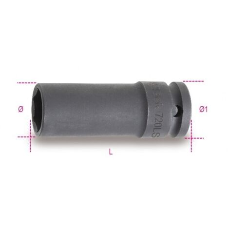 BUSSOLE MACCHINA LUNGHE SOTTILI 1/2" BETA 720LS - BETA: 12