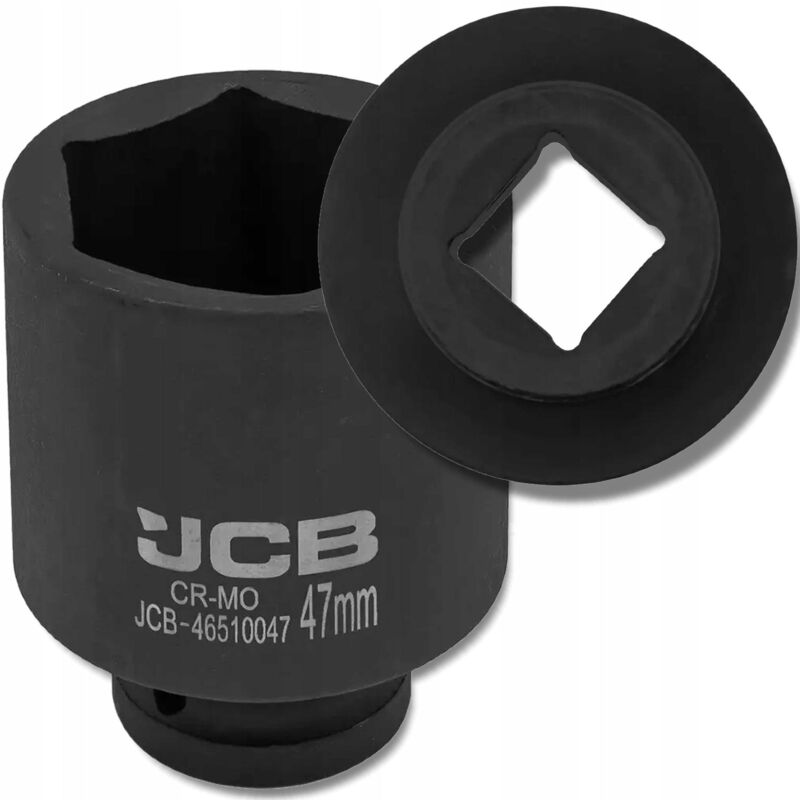 Bussole per impatto JCB 6 lati grigio 47 mm acciaio cromoly
