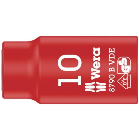 Bussole VDE Wera isolante giallo rosso 10 mm 46 mm