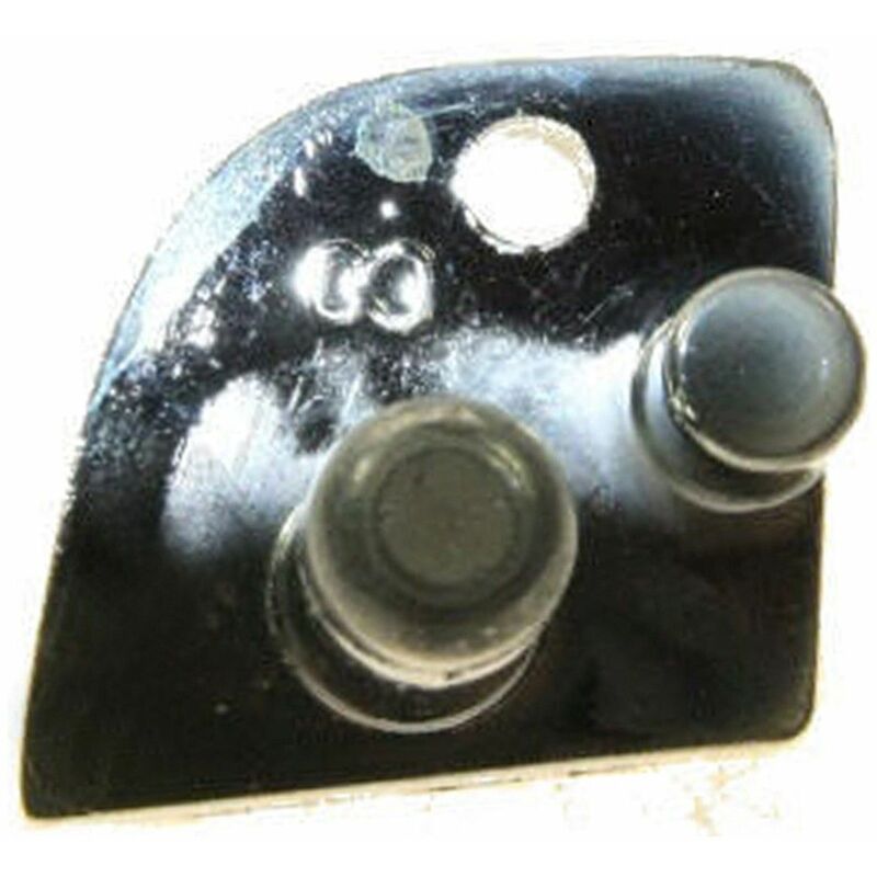 Image of Bussolina chiusura porta destra cromata originale - Frigorifero, congelatore - ariston hotpoint hotpoint - 3058333662734116548