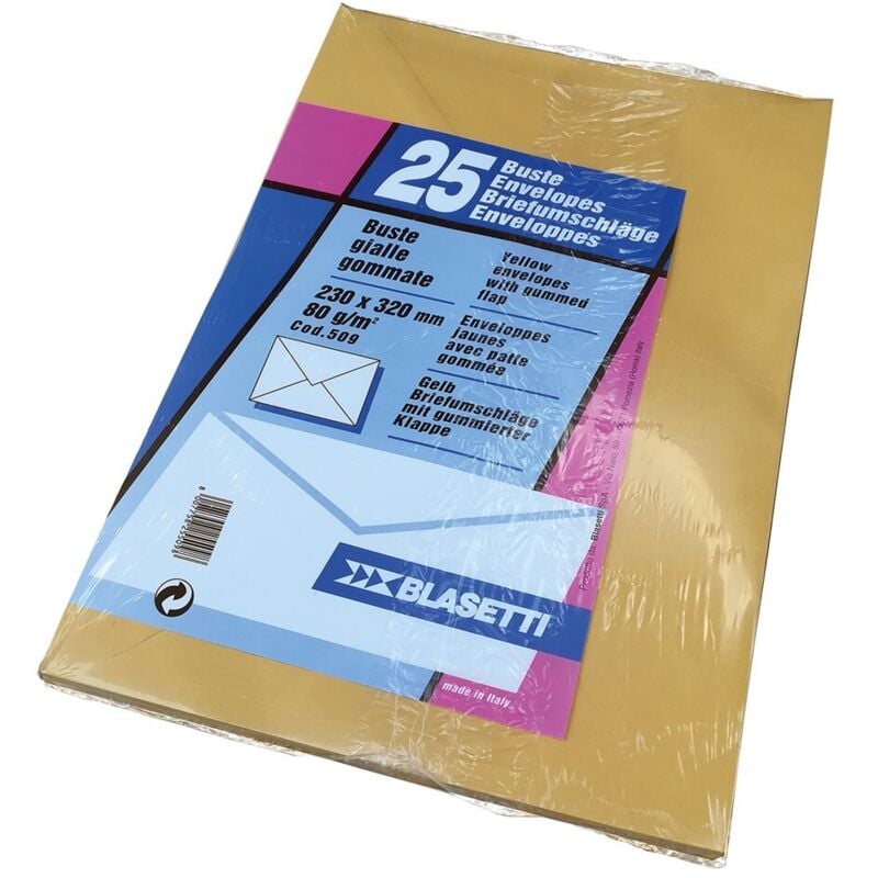 Blasetti - busta da lettera 12 x 18 bianca