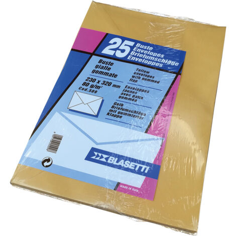 Busta da lettera 12 x 18 bianca - s/finestra 40 pz
