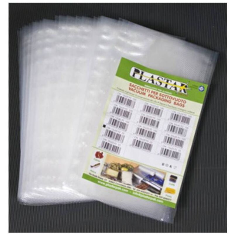 Bolsa Gofrada 15x25 Cm P/envasado Al Vac�o 25 Pz