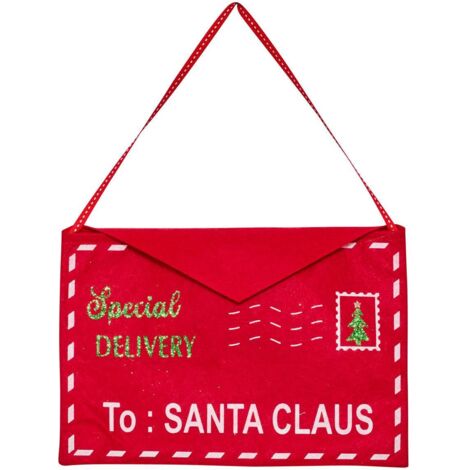 Busta in feltro sdn rg 25cm - Feeric lights & christmas