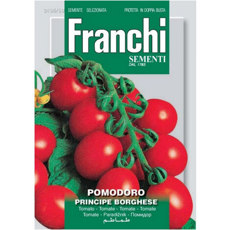 BUSTA SEMI DI POMODORO PRINCIPE BORGHESE FRANCHI SEMENTI