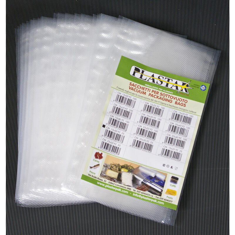 Ferramenta1.com - Buste Goffrate cm.15X25 x Sottovuoto Cf.25Pz