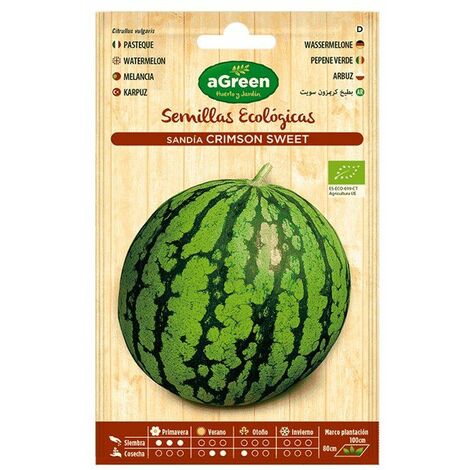 Bustina con semi di anguria ecologica Crimson Sweet Agreen