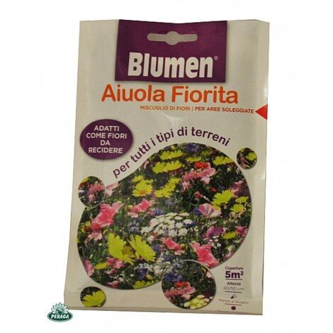 BUSTINA CON SEMI IN MISCUGLIO DI FIORI PER TUTTI I TIPI DI TERRENI BLUMEN