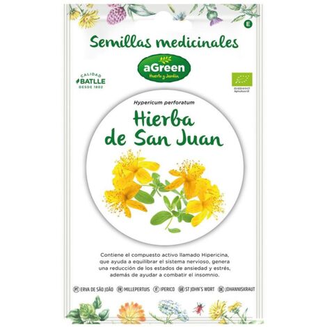 Bustina con semi "medicinali" di erba di San Giovanni eco 857013BOLSH Agreen