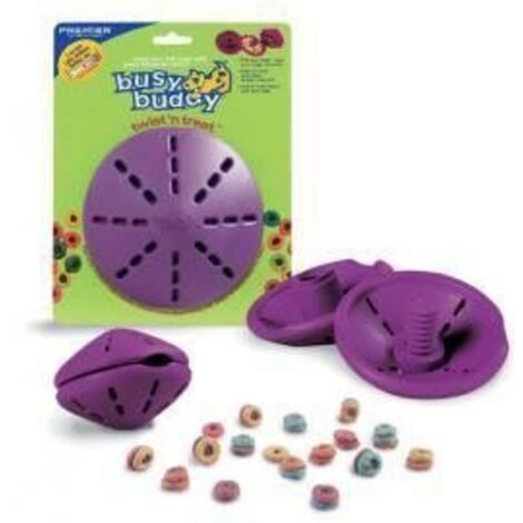 BUSY BUDDY - TWIST'N TREAT L- JOUET DISTRIBUTEUR RÈGLABLE L CYNNOTEK CY2639