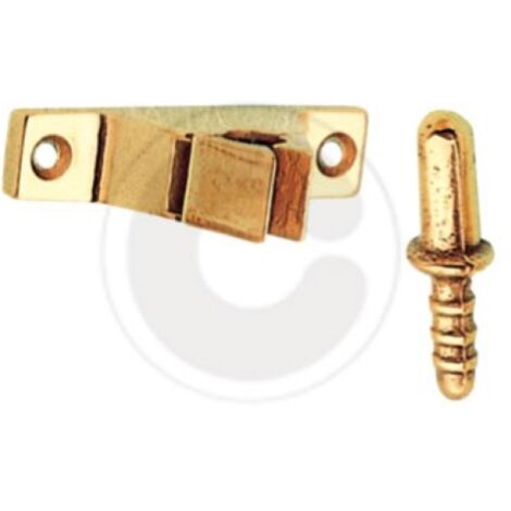 butA e de porte avec pinces en laiton, crochet et serrures A  cheville portes d&39arrA t de porte