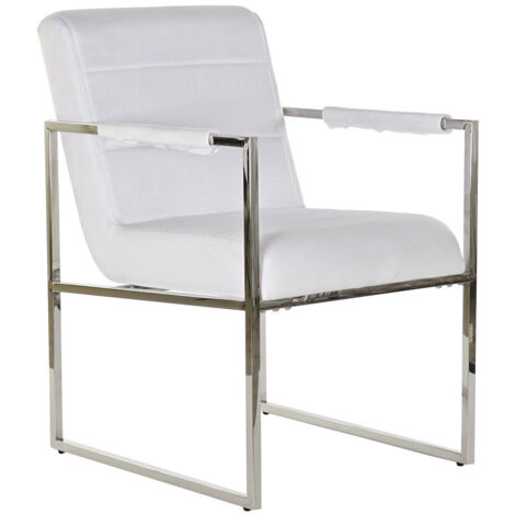 Butaca Acero Poliester 56X68X92 Blanco