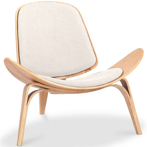Butaca de diseño - Sillón Escandinavo - Tapizado tela - Lucy