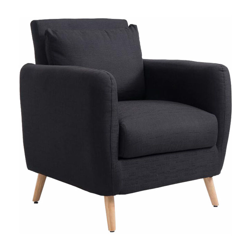 

CLP - Sillón De Salón Tilgard En Tela Negro