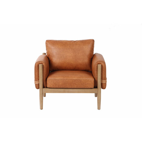 Butaca Fresno Pu 94X80X82 Marron