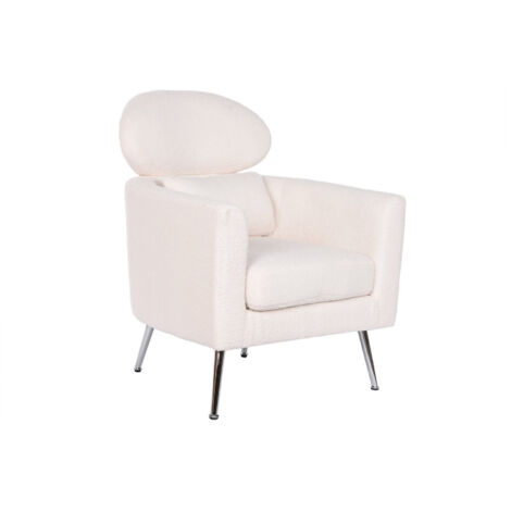 Butaca Poliester Metal 71X75X95 Patas Cromadas