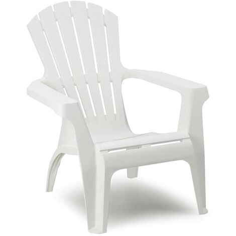 BUTACA RELAX APILABLE COLOR BLANCO IPAE PROGARDEN
