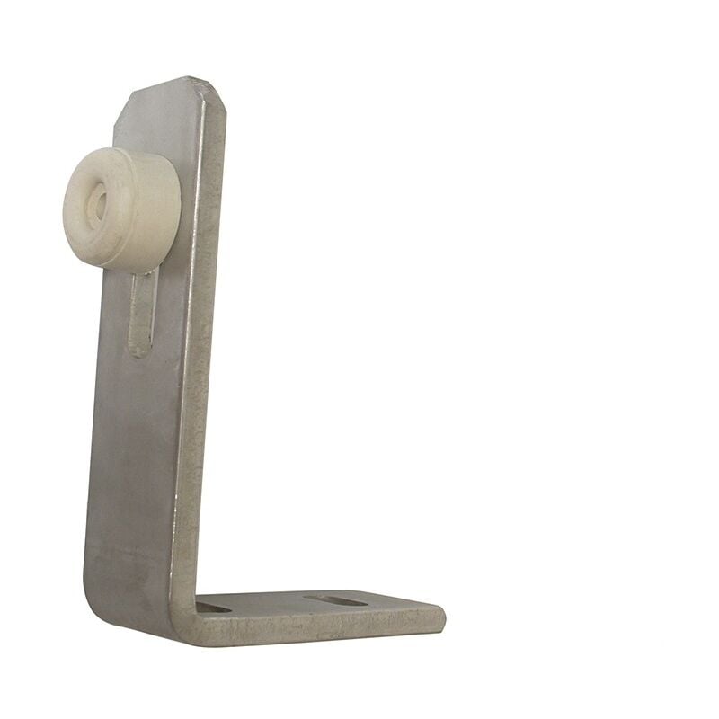 Portac - Butée fin de course l pour portail coulissant Inox