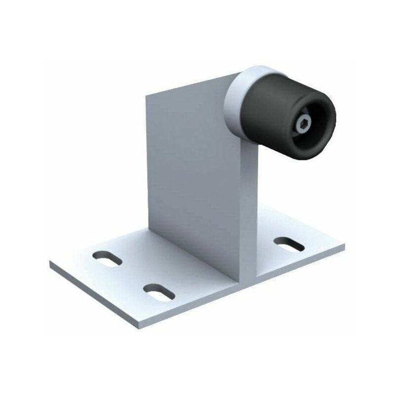 Finish - Butee amortissement à visser acier zingué pour portail coulissant