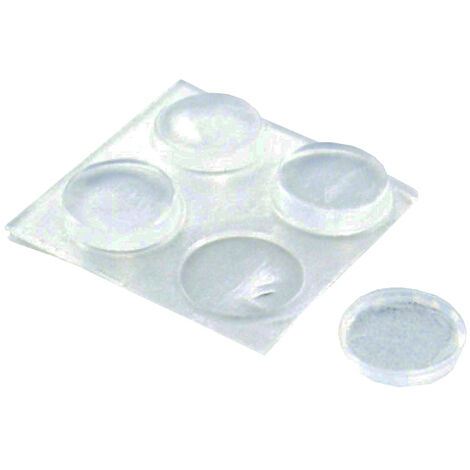 Butée Amortisseur Transparent  Ø10 - 20 Pce - VYNEX
