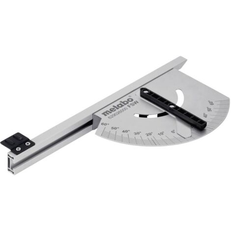 Butée angulaire pour rails de guidage – Angle réglable -60° à +60° – Alignement précis pour découpe – Compatible Metabo FS