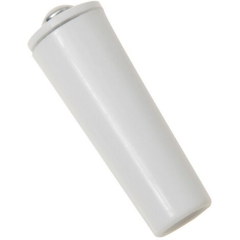 Butée Aveugle Avec Vis 60 mm. Blanc