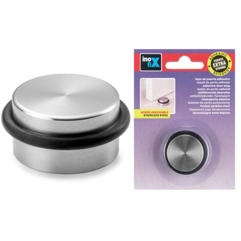 Butee Cylindrique Inox Avec Adhesif Extra Fort (BLISTER) Inofix