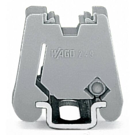 Butée d'arrêt sans vis WAGO 249-101 25 pc(s) D28474