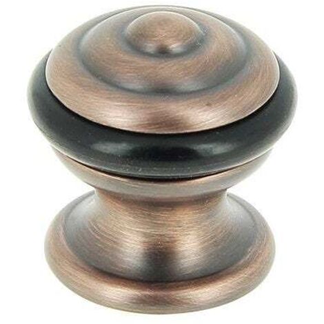Butée de porte à fixer au sol CHRISLIGNE alu patiné, L.3 x H.3 x l.3 cm