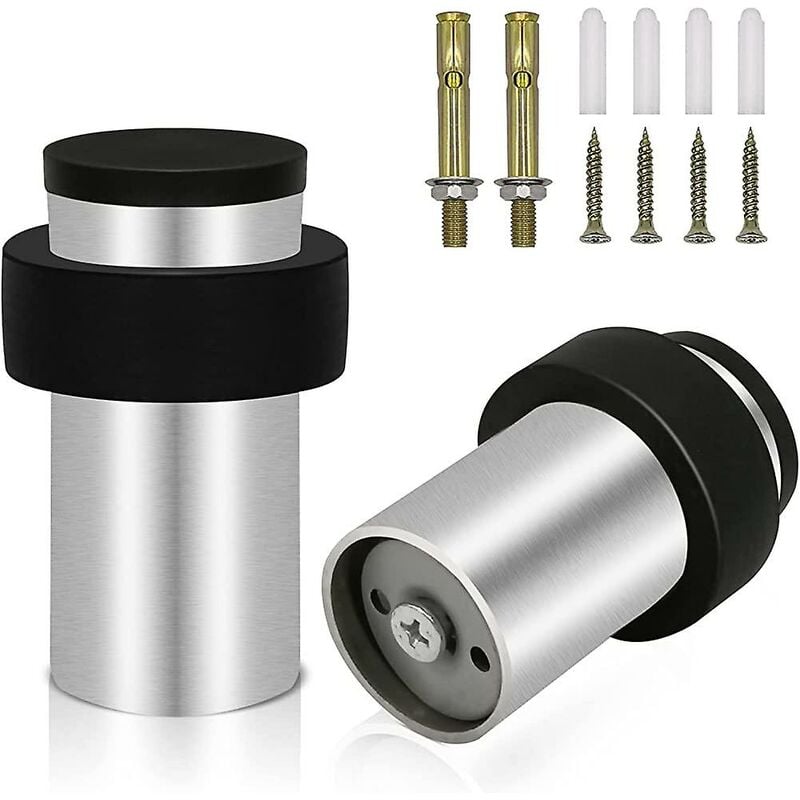 Butoir et butée de porte,But e de porte, acsergery but e de porte cylindrique porte murale lourde