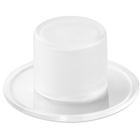 Butee De Porte Adhesive Cylindre Transparente (BLISTER 2 Unites) Inofix