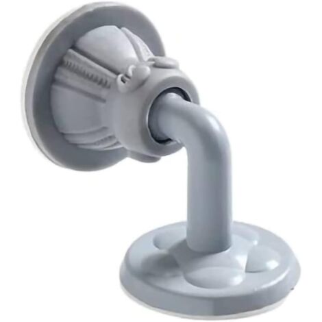 Butée de porte Butée de porte en silicone Butée de porte en silicone anti-collision sans perçage Butée de porte muette Butée de porte panoramique (couleur : gris, taille : IPCS)