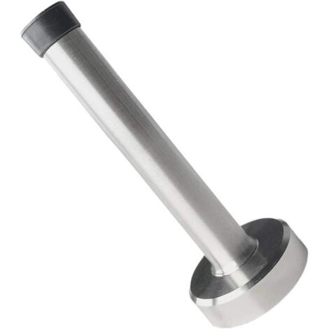 Butée de porte, butées de porte cylindriques, butée de porte en acier inoxydable, protecteur de support de porte solide pour la maison et le bureau (150mm, 1pcs)