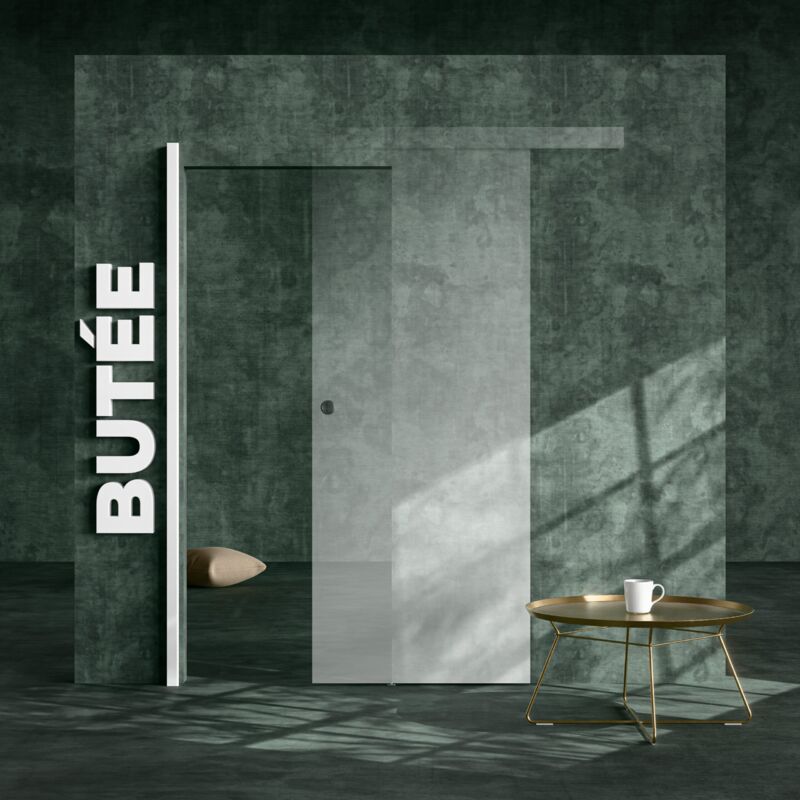 Butée de porte coulissante - Prépeinte Blanc