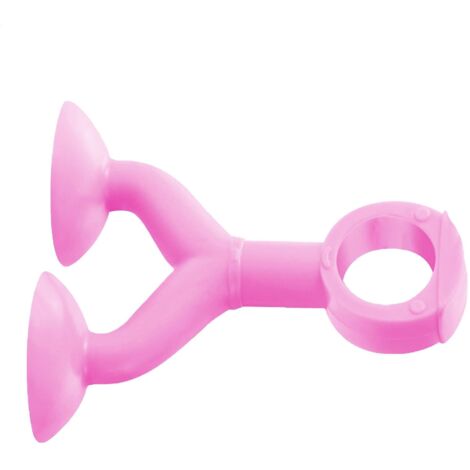 Butée de porte en silicone - Protection murale - Anti-collision - Coussin adhésif absorbant les chocs - Réduction du bruit - Avec poignée solide - Pour chambre à coucher, cuisine, salle de bain